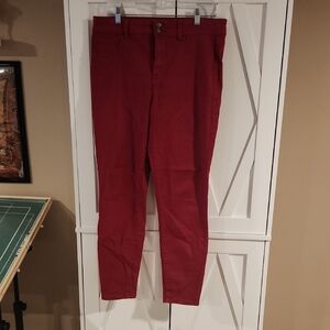 Red Maurices Skinny Jeans